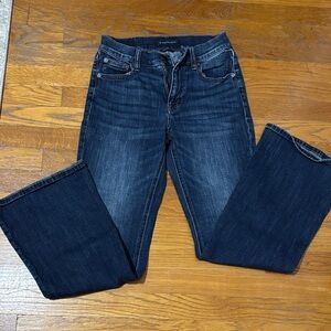 AEROPOSTALE high rise flare  Dark Blue Denim Jeans